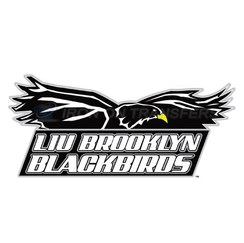LIU Brooklyn Blackbirds Iron-on Stickers (Heat Transfers)NO.4801
